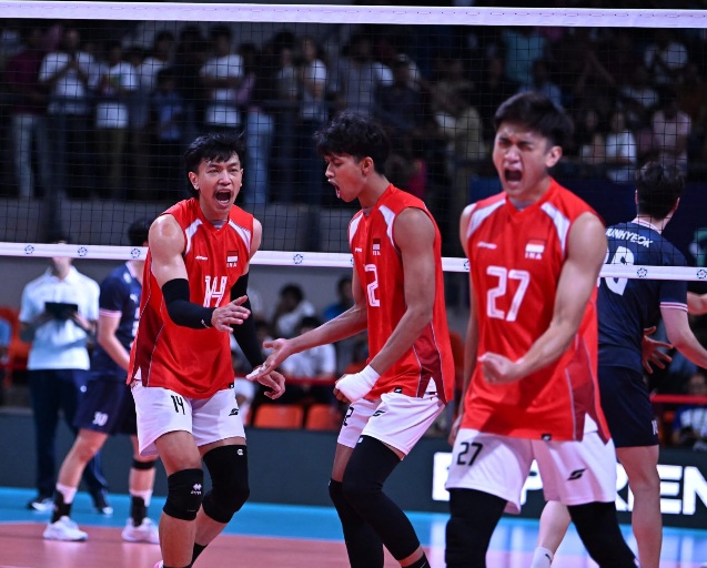 Luar Biasa! Timnas Voli Putra Indonesia Ukir Sejarah Juara di Ajang AVC Men's Volleyball Cup 2026