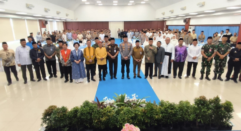 Polda Riau Gelar Doa Bersama Lintas Agama Sambut Hari Bhayangkara ke-80
