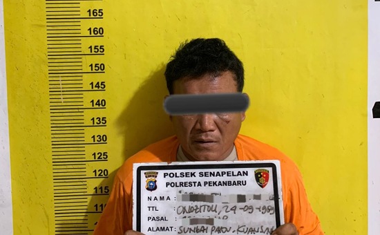 Modus Pinjam Motor Berujung Penggelapan, Pelaku Ditangkap Tim Opsnal Polsek Senapelan di Duri