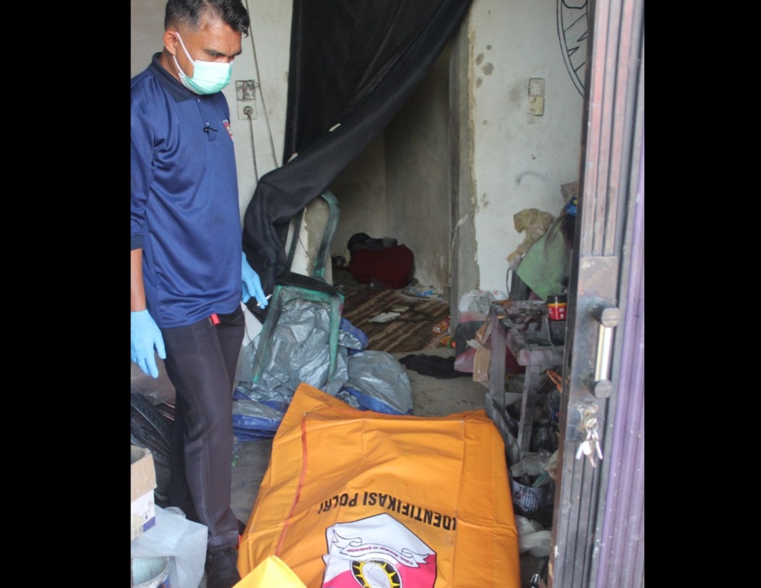 Pria Ditemukan Meninggal di Kios Bangkinang, Polisi Selidiki Penyebab Kematian