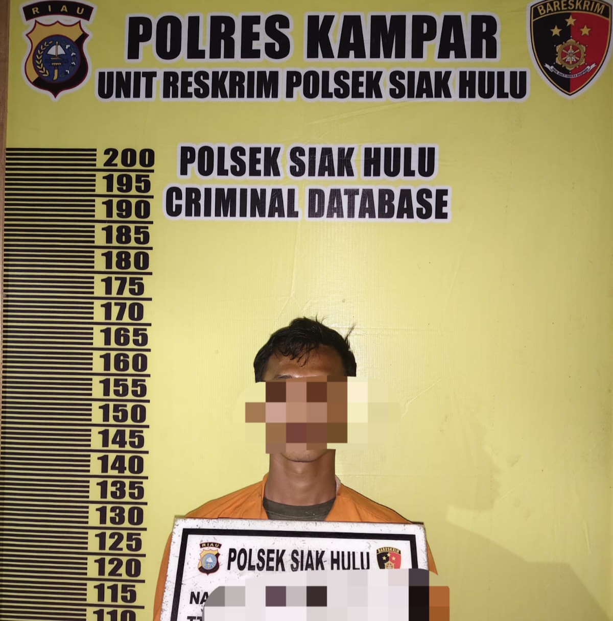 Polsek Siak Hulu, Tangkap Pelaku Pencurian dan Kekerasan di Pekanbaru 