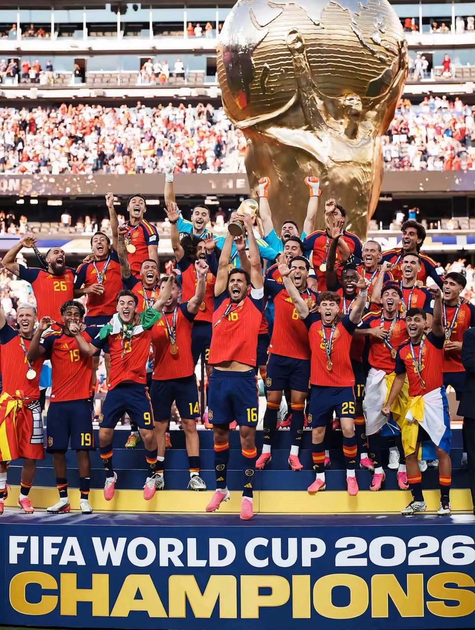 Kalahkan Argentina 1-0, Spanyol Juarai Piala Dunia 2026