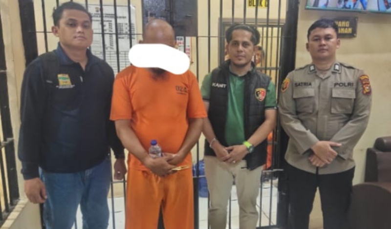 Polsek Teluk Meranti Respon Cepat, Terduga Pelaku Dugaan Pencabulan Anak Diamankan Kurang dari Satu Jam