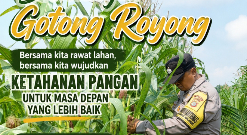 Berbekal Semangat Gotong Royong,  Tumbuh Ketahanan Pangan yang Menguatkan Kehidupan