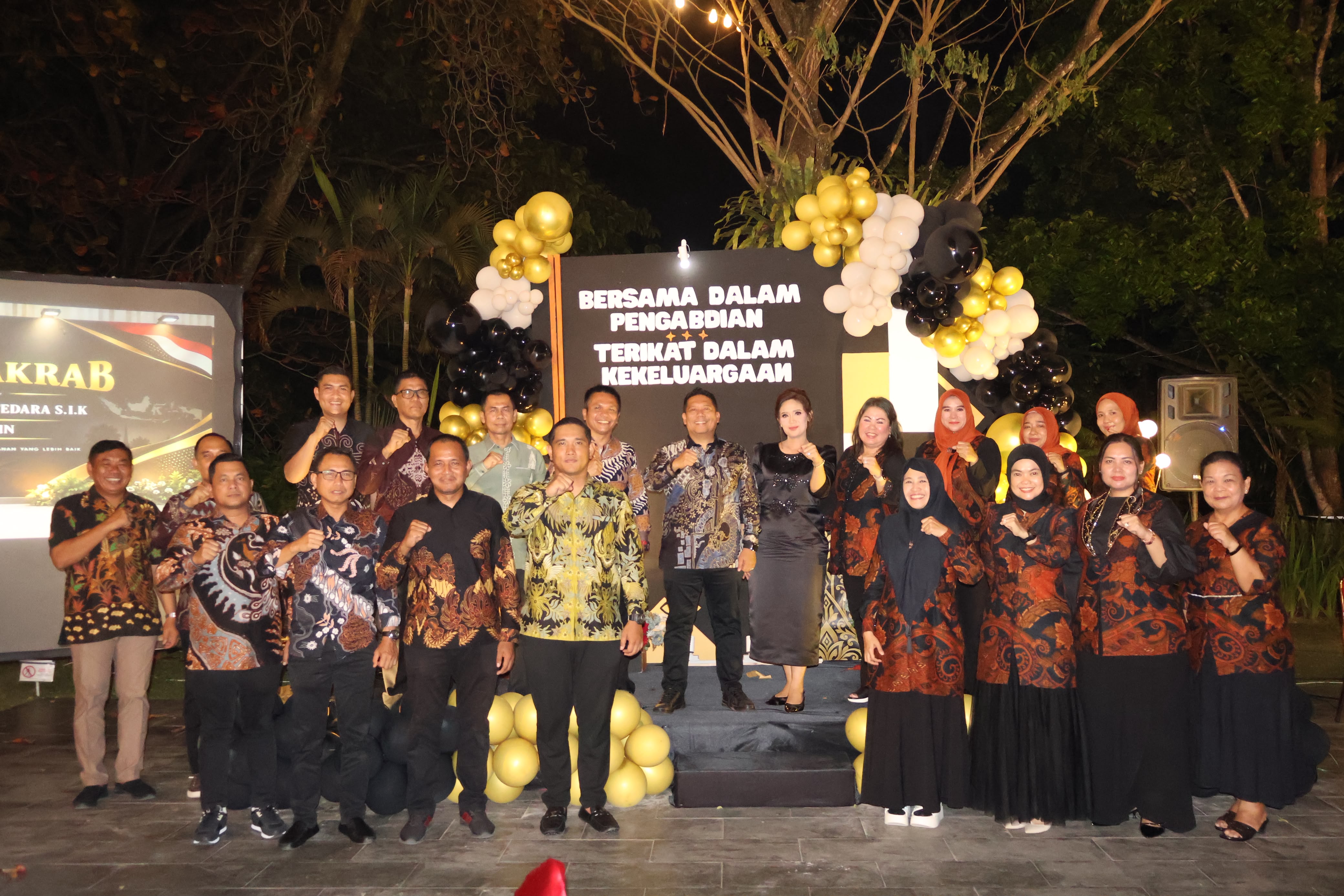 Kapolsek Teluk Meranti Hadiri Malam Akrab Polres Pelalawan, Bersama dalam Pengabdian, Terikat dalam Kekeluargaan