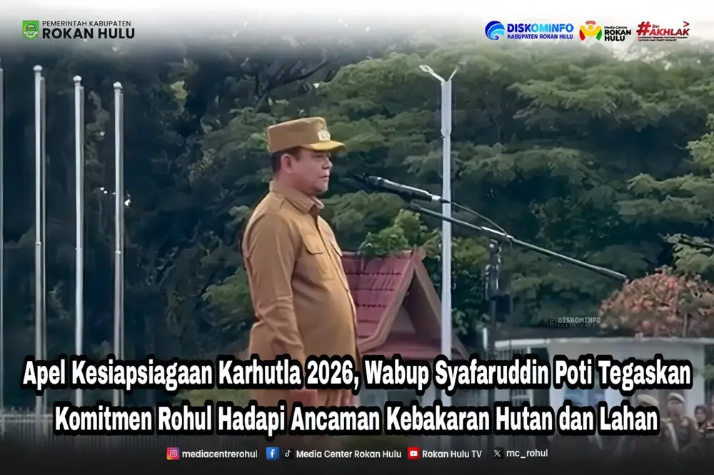 Pemkab Rokan Hulu Perketat Patroli Lahan Hadapi Musim Kemarau