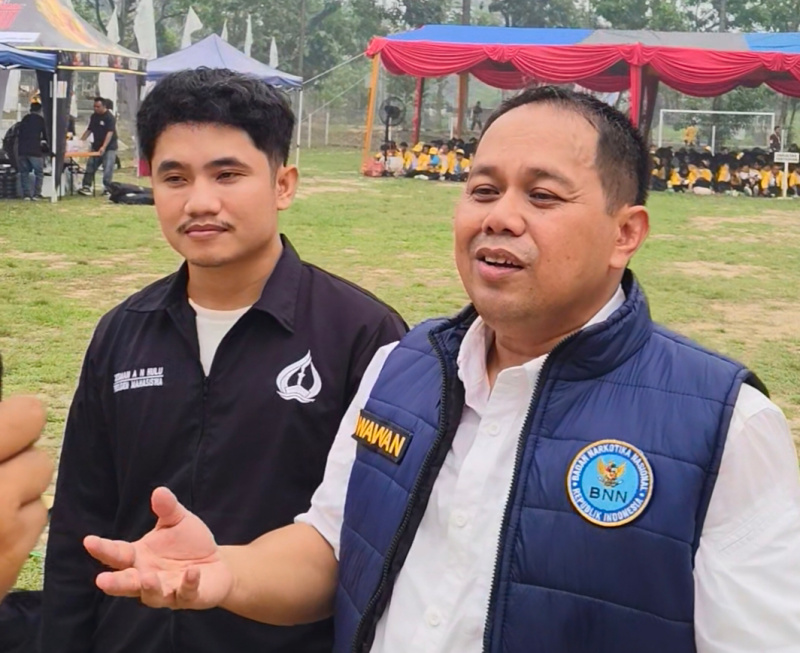 Kepala BNNK Pekanbaru Bekali 2.900 Mahasiswa Baru Unilak tentang Bahaya Narkoba