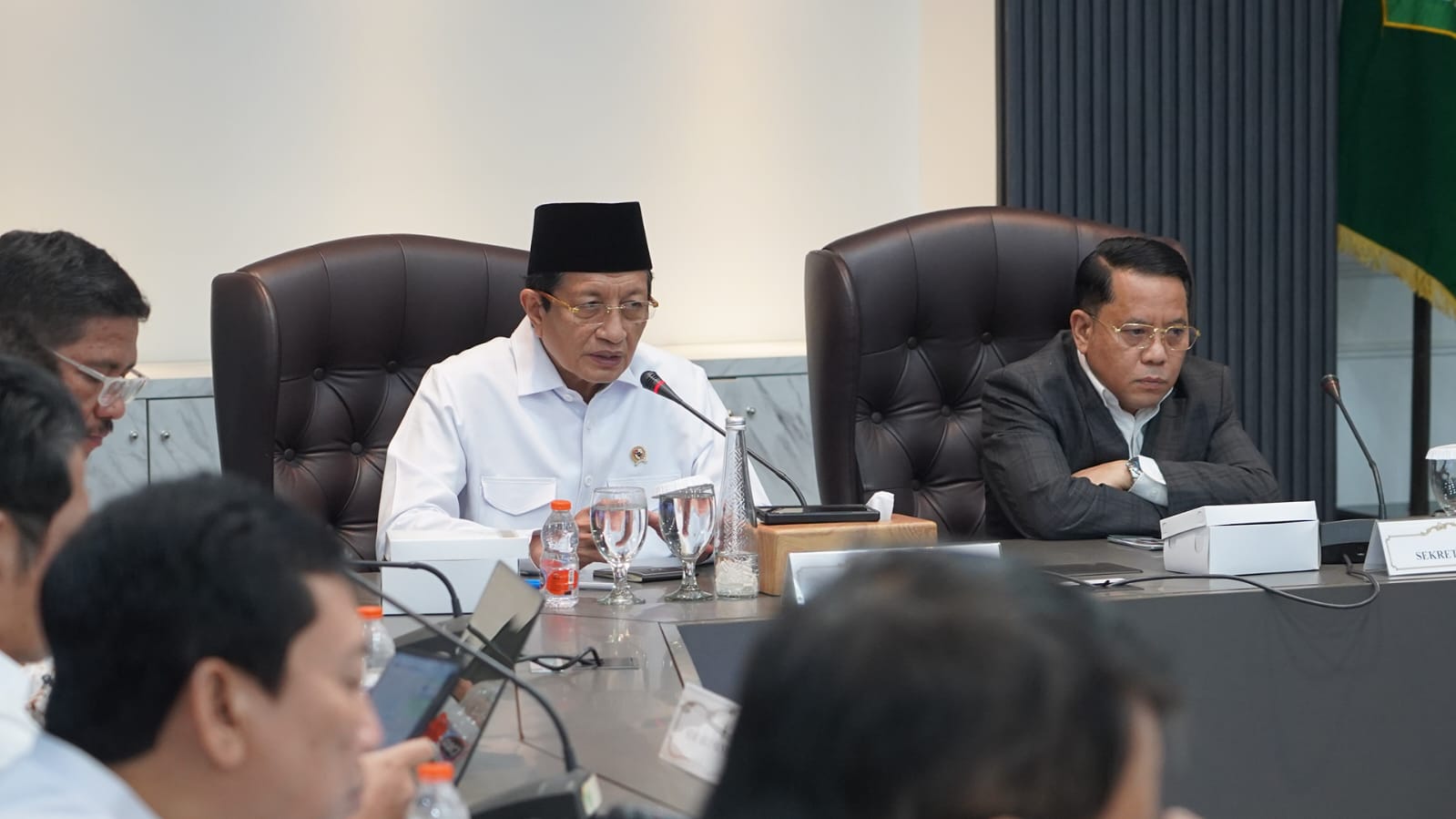 Menag Minta Tata Kelola Pesantren Diperkuat, dari Data hingga Legalitas Ijazah