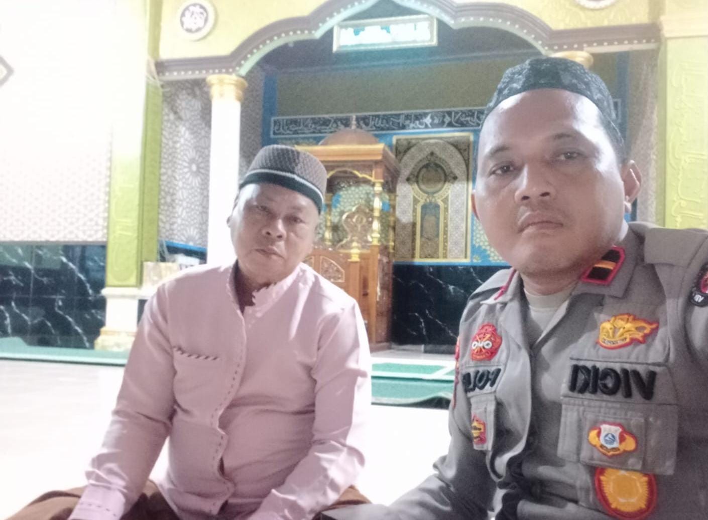 Subuh Keliling Polsek Teluk Meranti, Perkuat Silaturahmi dan Kepedulian Lingkungan