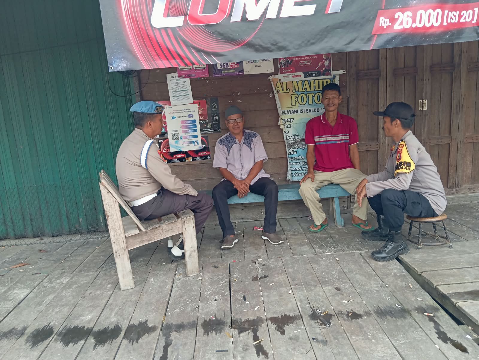 Polsek Teluk Meranti Hadir di Tengah Masyarakat Melalui Patroli KRYD