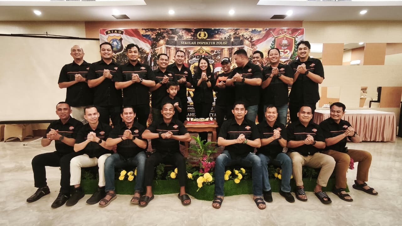 Anniversary Ke-3 SIP 52 Polda Riau, Perkuat Soliditas dan Eratkan Tali Persaudaraan
