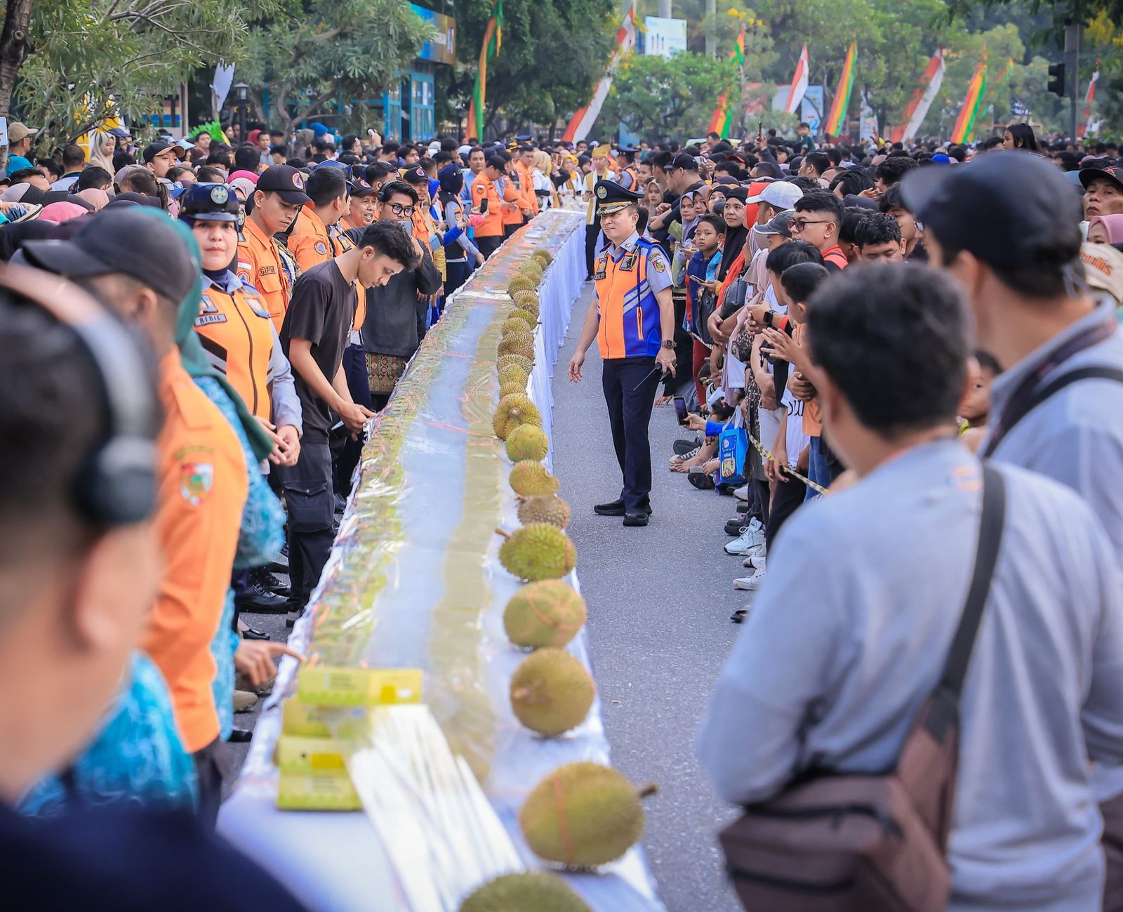 Pecahkan Rekor MURI, Festival Kue Talam Durian HUT Ke-242 Kota Pekanbaru